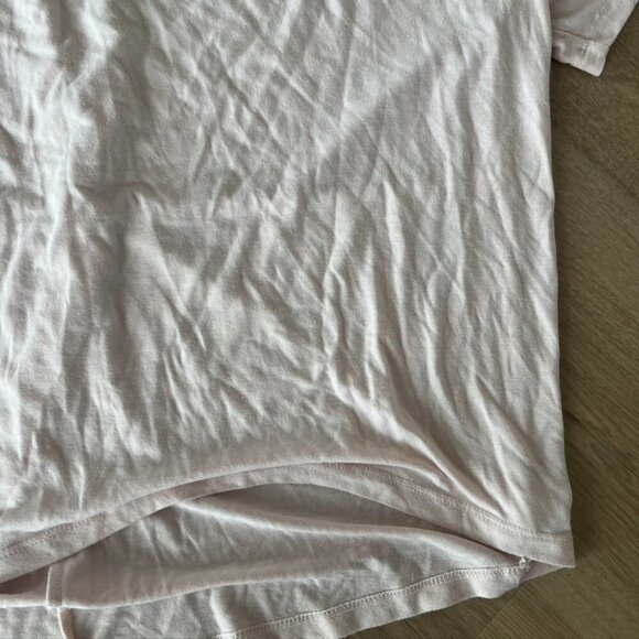 Athleta Cloudlight Open Back Tee XS Blush Pink High Low Shirt Top 297593 - Picture 3 of 8